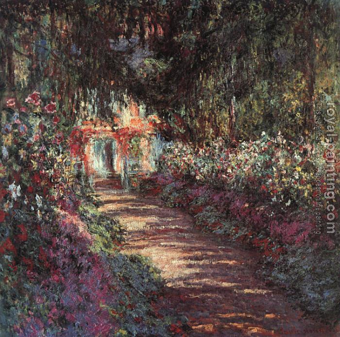 Claude Oscar Monet : The garden in flower Claude Oscar Monet : The garden in flower